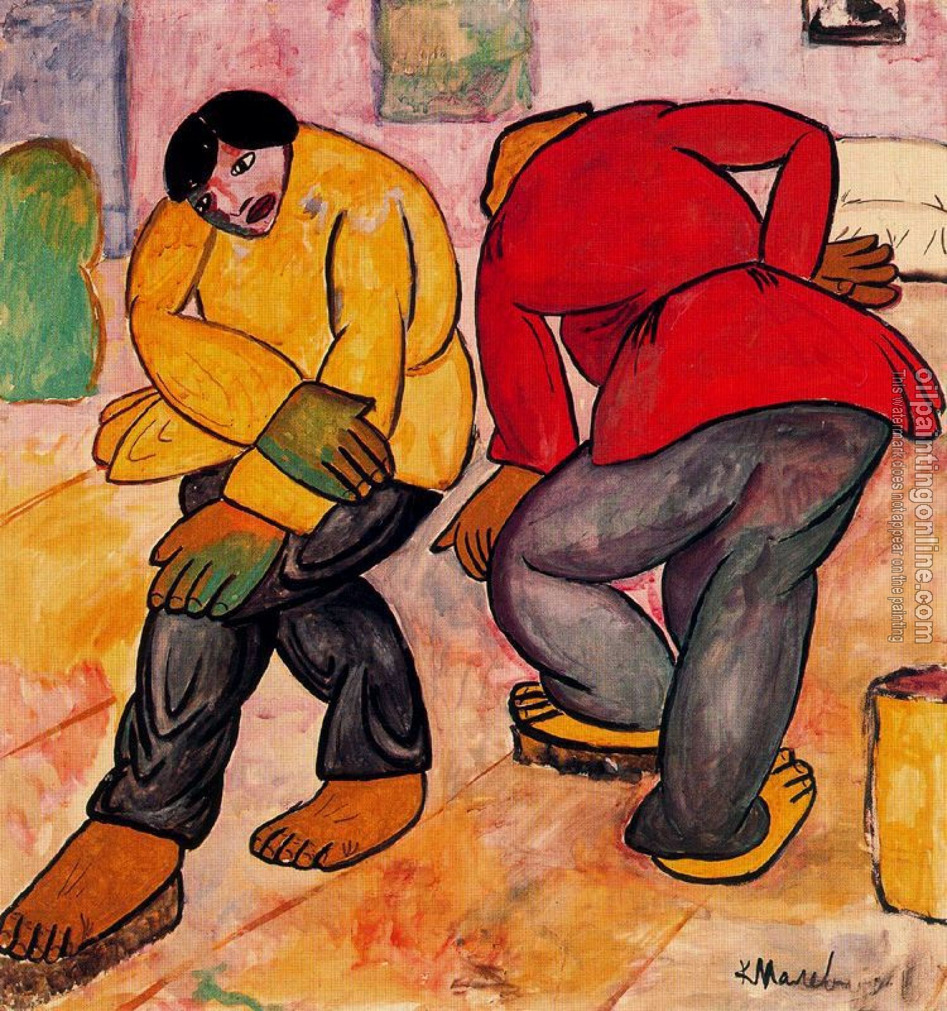 Kazimir Malevich - Floor Polishers